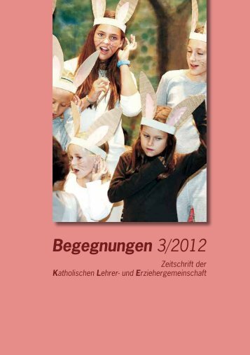 Heft Begegnungen 3/2012 - KA Steiermark