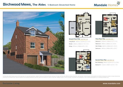 Birchwood Mews, The Alder, 5 Bedroom Detatched Home