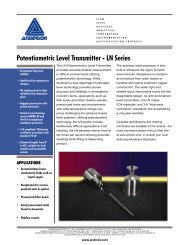 Potentiometric Level Transmitter - LN Series - Key Industrial