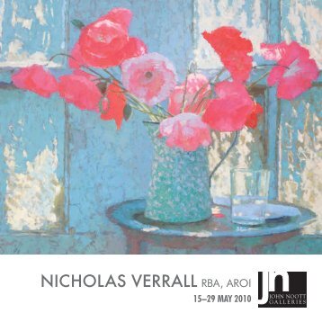 NICHOLAS VERRALL RBA, AROI - John Noott Galleries