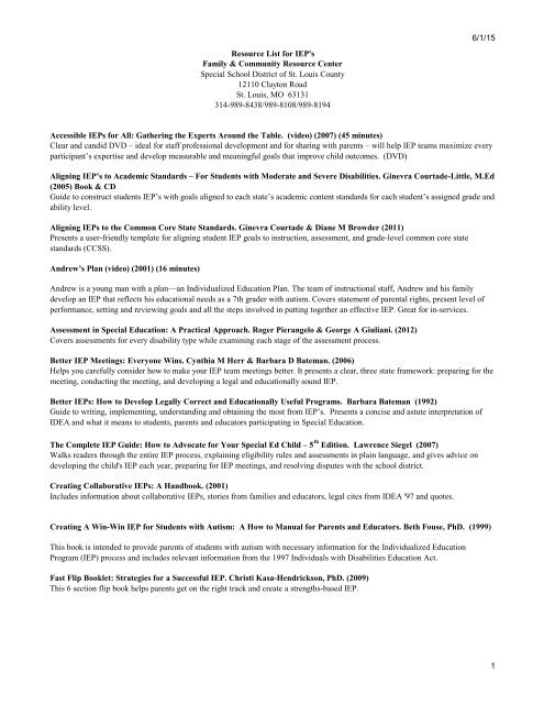 Individualized Education Plan Pdf Special School District Individualized Education Plan Pdf Special School District