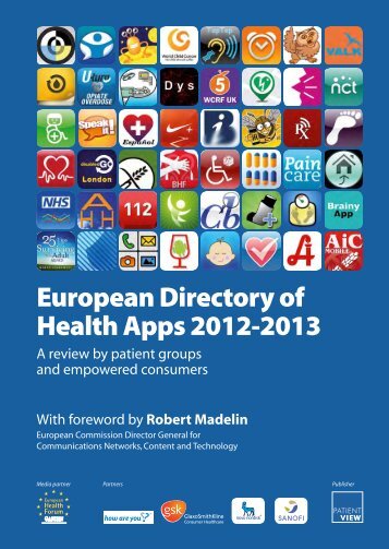 European Directory of Health Apps 2012-2013 - StAZ