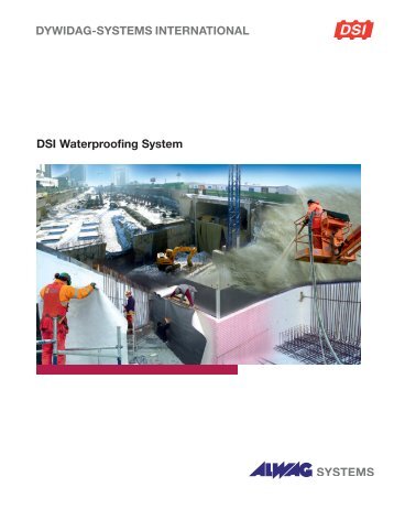 DSI Waterproofing System - Dywidag Systems International GmbH