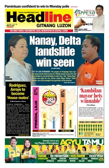 AGYU TAMU - Headline Gitnang Luzon