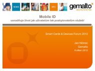 Valimo Mobile ID - Smart Cards & Devices Forum 2012