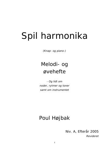 Spil harmonika - Samklang