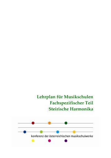 Fachspezifischer Teil Steirische Harmonika - KOMU