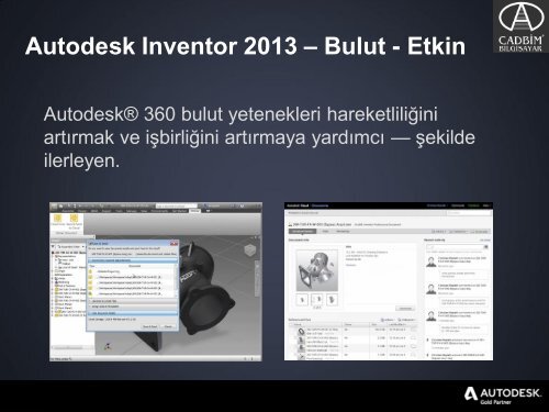 Autodesk Inventor 2013 Yenilikler - Cadbim