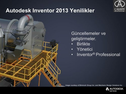 Autodesk Inventor 2013 Yenilikler - Cadbim