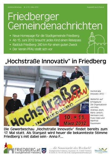 20. April - Gemeinde Friedberg