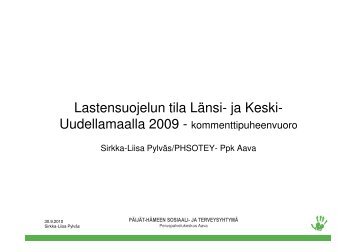 Sirkka-Liisa Pylväs - Sosiaalitaito