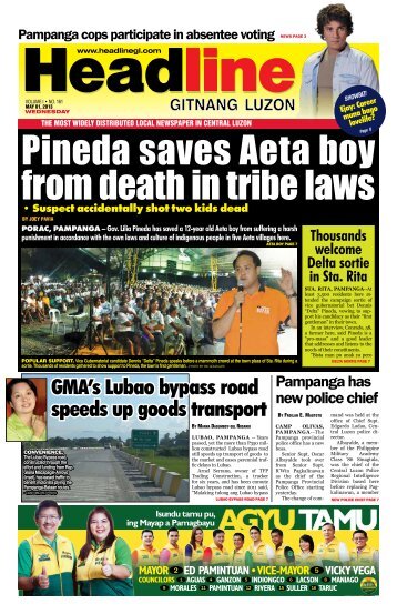 AGYU TAMU - Headline Gitnang Luzon