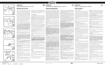 Premicath Instructions For Use - Vygon (UK)