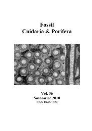 Fossil Cnidaria & Porifera