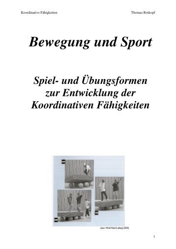 Bewegung und Sport Spiel