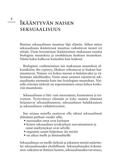 Nainen, ikÃ¤ ja seksi - Invalidiliitto.fi - Invalidiliitto ry