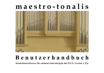 maestro-tonalis - Eminent Sakralorgeln