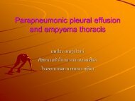 Parapneumonic pleural effusion and empyema thoracis