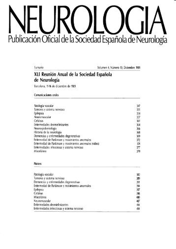 XLI ReuniÃ³n Anual, Barcelona, 11-16 diciembre 1989 - Sociedad ...