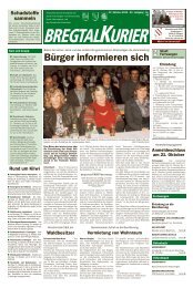 Ausgabe 17. Oktober 2012 - in Furtwangen