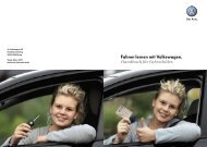 Fahren lernen mit Volkswagen. - fahrschule-holzeleiter.de