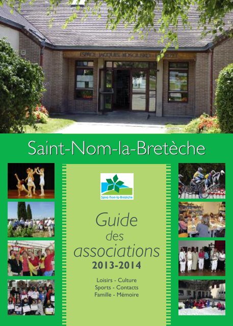 Guide des associations 2013-2014 - Saint Nom la BretÃ¨che