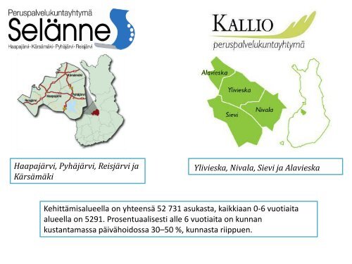 Kehittämistyö Kallio-Selänteen alueella - Sosiaalikollega