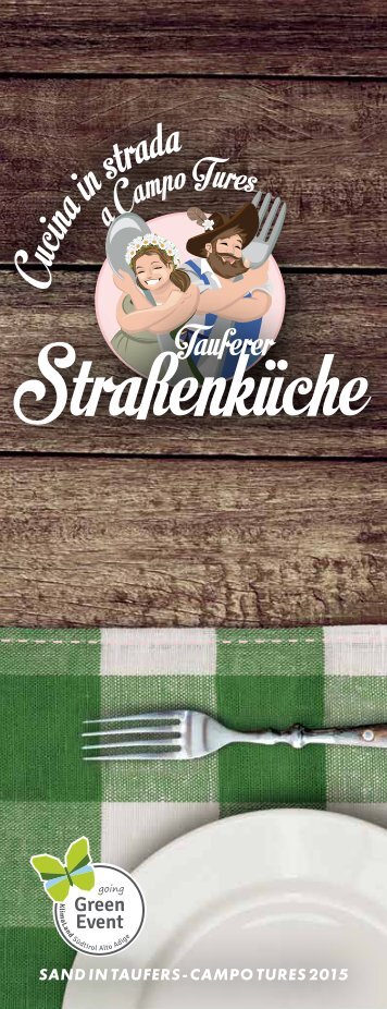 Tauferer Straßenküche 2015 in Südtirol