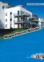 Mapetherm Nordic (brosjyre) - Mapei