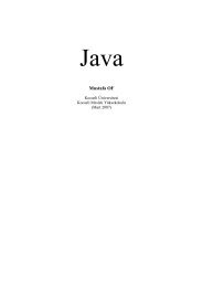 Java Temel Bilgiler (TÃ¼rkÃ§e Kitap-Pdf)