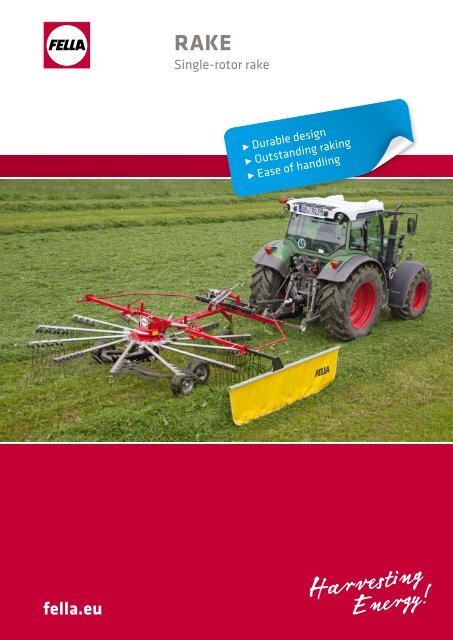 single-rotor rake - Reco