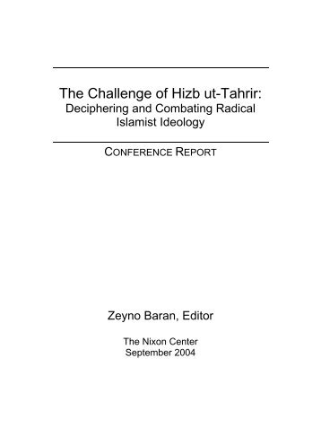 The Challenge of Hizb-ut-Tahrir - Conference ... - Islam Awareness