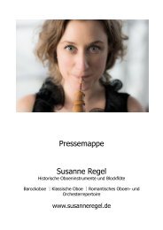 Download Pressemappe - Susanne Regel
