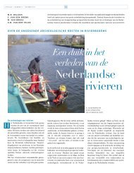 Een duik in het verleden van de Nederlandse rivieren