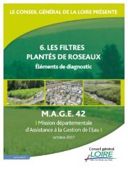 Les Filtres Plantés de Roseaux - Epnac