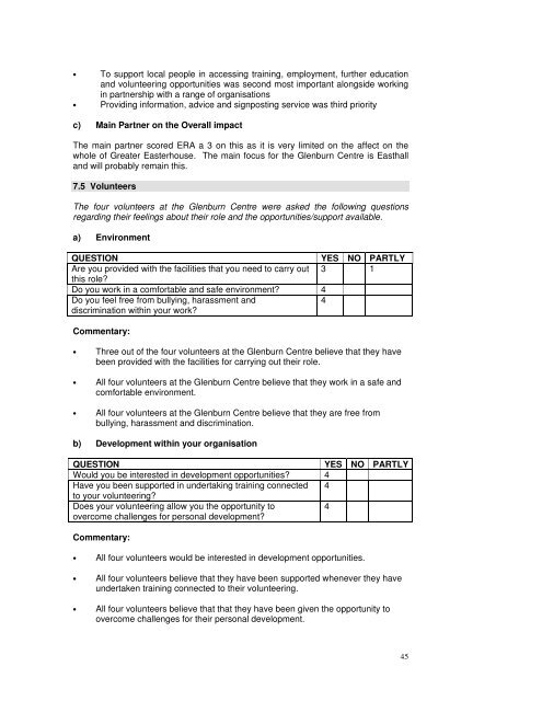 Easthall Residents Assoc Social Accounts - The Social Audit Network