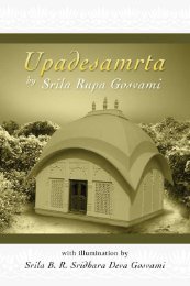 Upadesamrta of Srila Rupa Goswami with illuminations by Swami ...