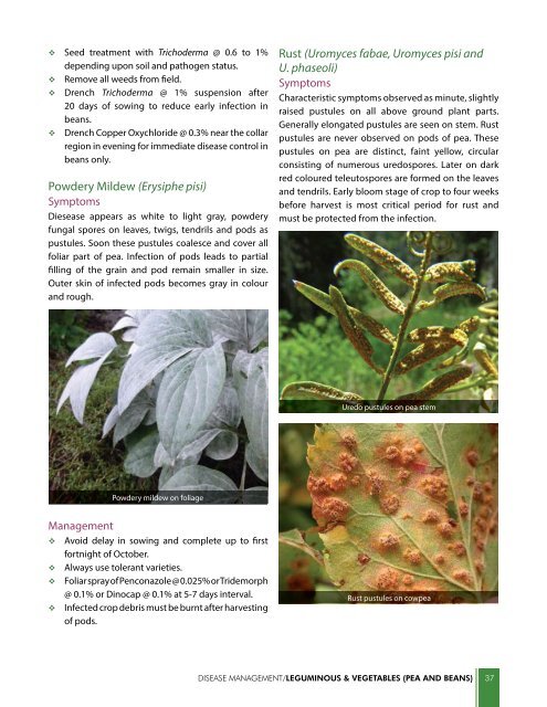 Integrated Pest Management Schedule for Vegetables - National ...