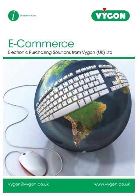 E-Commerce Brochure (700KB) - Vygon (UK)