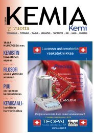 35 vuotta - Kemia-lehti