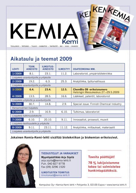 35 vuotta - Kemia-lehti