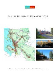 OULUN SEUDUN YLEISKAAVA 2020