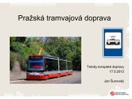 SUROVSKÝ JAN: Pražská tramvajová doprava - TOP EXPO CZ