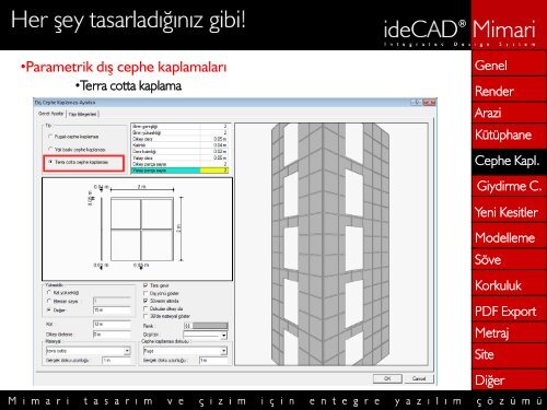 ideCAD Mimari 6 Tanıtım