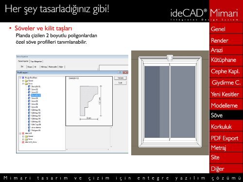ideCAD Mimari 6 Tanıtım