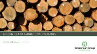 GREENHEART GROUP: IN PICTURES