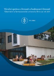 HodnocenÃ­ Äinnosti VFU Brno za rok 2011.pdf - VeterinÃ¡rnÃ­ a ...