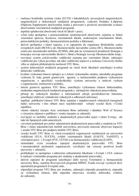 HodnocenÃ­ Äinnosti VFU Brno za rok 2011.pdf - VeterinÃ¡rnÃ­ a ...