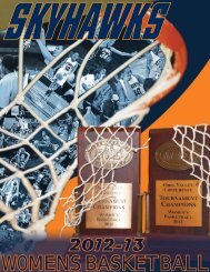 2012-13 WBB Guide.indd - UTM Sports