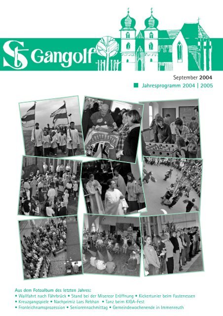 jahresprogramm 2004 2005 - St. Gangolf